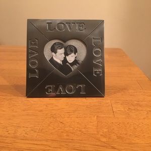 Silver Love Frame